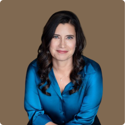 A collection of professional team headshots, office meeting scenes, a testimonial quote icon, and a 'Best Executive Career Coach' award badge.